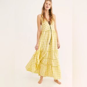 Free people XS Beach Club Maxi Dress